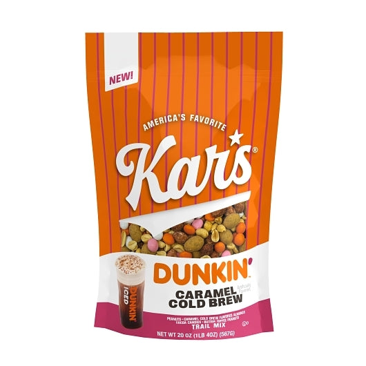 Kar's Dunkin Salted Caramel Cold Brew, 6 x 20 oz Case - Coffee & Tea