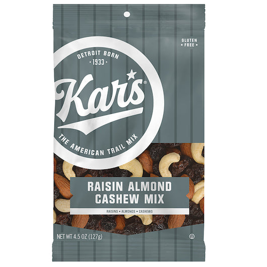 Second Nature Raisin Almond Cashew, 12 x 4.5 oz Case - Nuts & Seeds