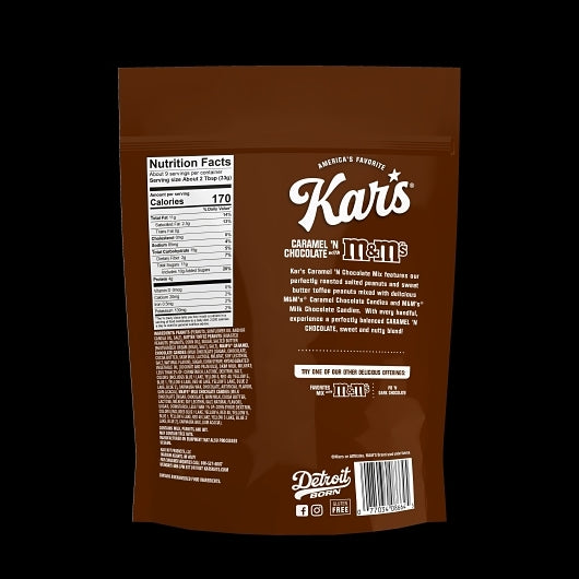 Kar's Nuts Caramel N Chocolate With M&Ms, 6 x 10 oz Case - Candy & Confections - image 2