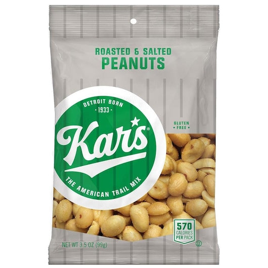 Second Nature Salted Peanuts, 42 x 3.5 oz Case - Nuts & Seeds