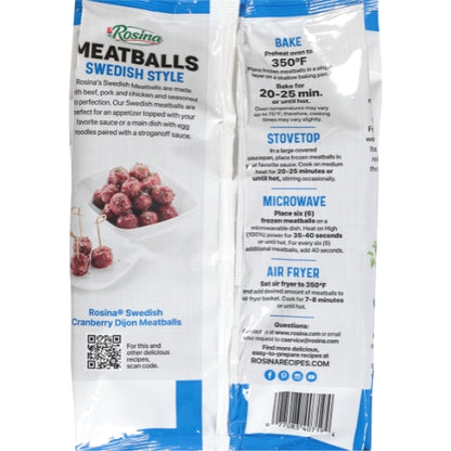 Rosina Swedish Meatball 0.5 Oz, 8 x 22 oz Case - DOT product image 3