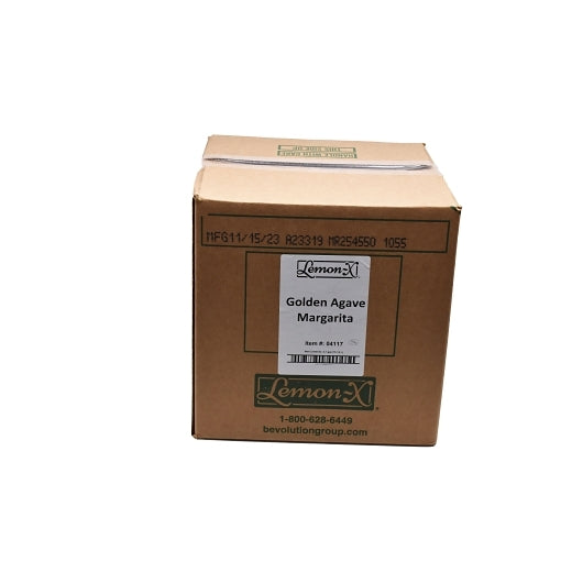 Lemon-X AGAVE MARGARITA cocktail mixer, 4 x 1 GA Case - GS1 closed shipping case image