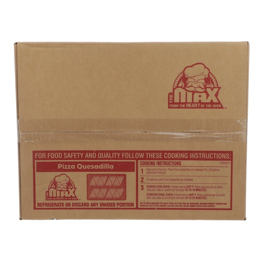 The MAX Cheese Pizza Quesadilla, 48 x 5 oz Case - DOT product image 6