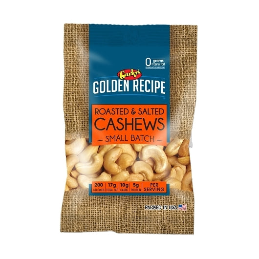 Golden Recipe Jumbo Cashews, 8 x 2.75 oz Case - Nuts & Seeds