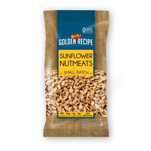 Golden Recipe Sunflower Nutmeats, 8 x 6 oz Case - Snacks