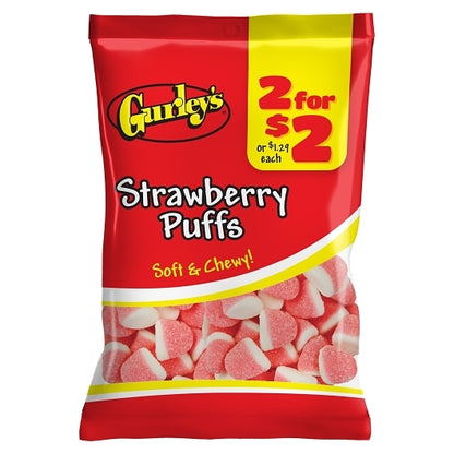 Gurley's 2 for $2 Puffs Gummy Candy, 12 x 2.25 oz Case - Candy & Confections