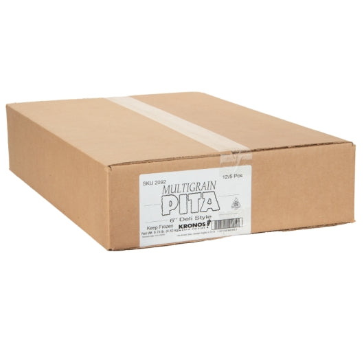 Pita 6 Inch Retail Honey Wheat Deli PITA FLATBREAD, 12 x 0.813 lb Case - DOT product image 7