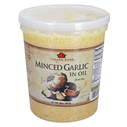 Italian Rose Garlic & Oil, 6 x 32 oz Case - Pantry Ingredients