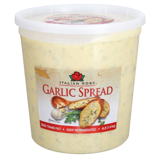 Italian Rose Garlic Spread, 6 x 4 lb Case - Cheese & Dairy