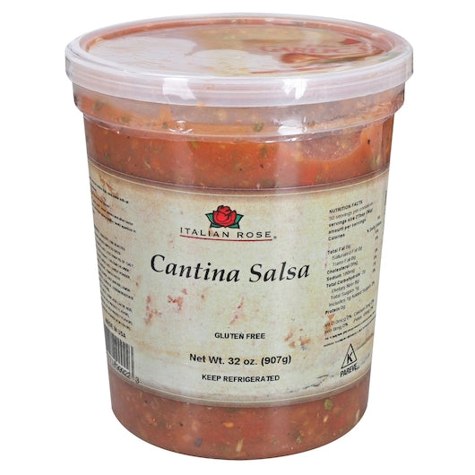 Italian Rose Cantina Style Salsa, 6 x 32 oz Case - Condiments & Sauces