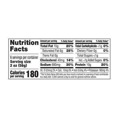 Johnsonville Garlic Summer Sausage, 12 x 12 oz Case - DOT product image 4