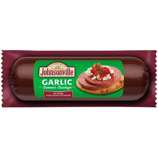 Johnsonville Garlic Summer Sausage, 12 x 12 oz Case - DOT product image 5