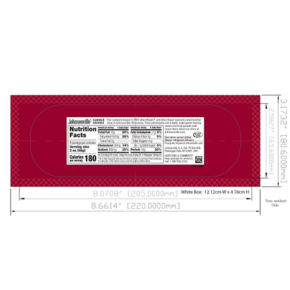 Johnsonville Garlic Summer Sausage, 12 x 12 oz Case - DOT product image 7