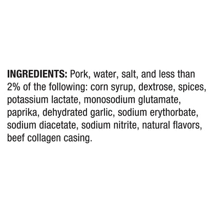 Johnsonville Sausage Fully Cooked Skinless Polish Kielbasa Pork Sausage Links, 10 x 14 oz Case - DOT product image 6