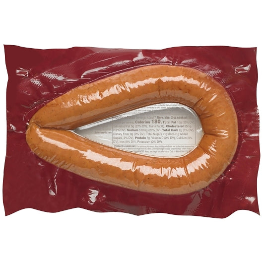 Johnsonville Smoked Sausage Fully Cooked Smoked Pork Rope Sausage, 10 x 13.5 oz Case - DOT product image 3