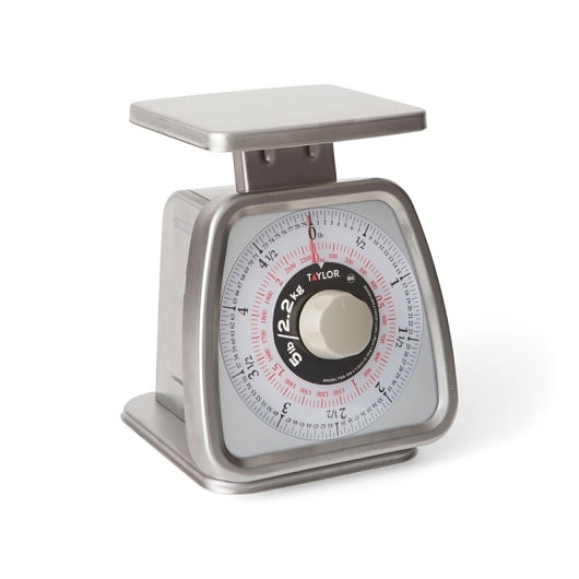 Taylor 5 Pound X 1/2 Ounce Analog Portion Control Scale, 1 x 1 PC Case - Measuring Scales
