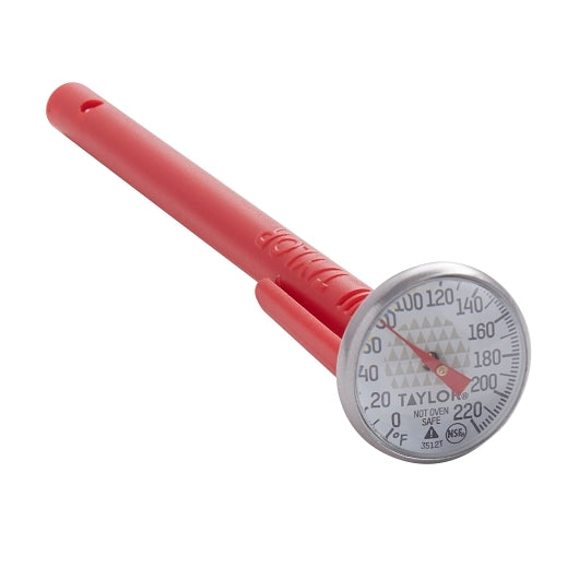 Taylor Pocket Test Thermometer 1 Inch Dial, 1 x 1 each Case - Kitchen Smallware