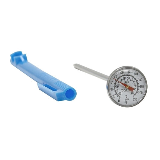 Taylor 220 Degrees 1 Inch Bimetal Dial Pocket Thermometer, 1 x 1 each Case - Kitchen Smallware
