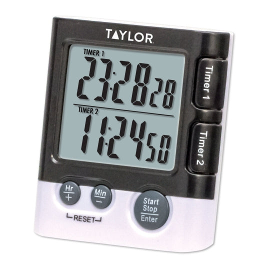Classic Timer Digital Dual Events, 1 x 1 each Case - Cookware & Bakeware