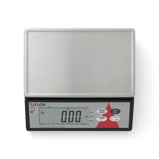 Taylor 10 Pound/5 Kilogram Digital Portion Control Scale, 1 x 1 each Case - Measuring Scales