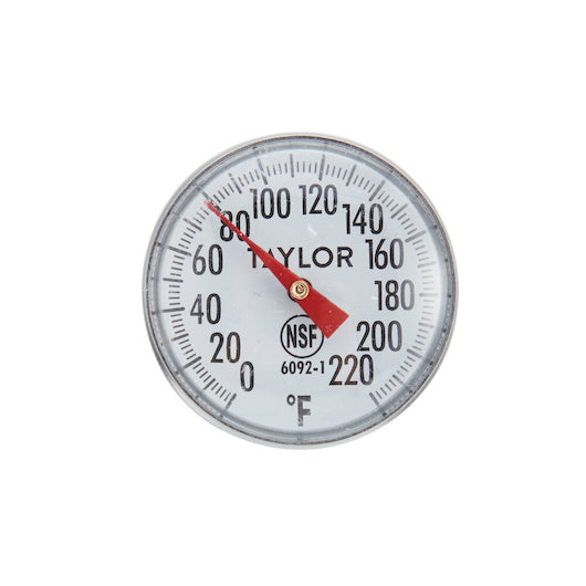 Taylor 1 Inch Standard Grade Dial Instant Read Thermometer/Glo Thermometer, 1 x 1 each Case - DOT product image 4