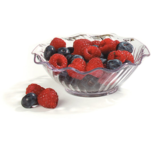 Carlisle Foodservice 5 Ounce Tulip Plastic Berry Dessert Dish, 1 x 24 each Case - DOT product image 2