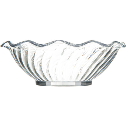 Carlisle Foodservice 5 Ounce Tulip Plastic Berry Dessert Dish, 1 x 24 each Case - DOT product image 5