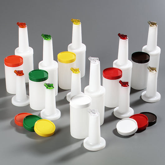 Carlisle Store'n Pour Quart Complete Assorted Color, 1 x 12 each Case - Cookware & Bakeware
