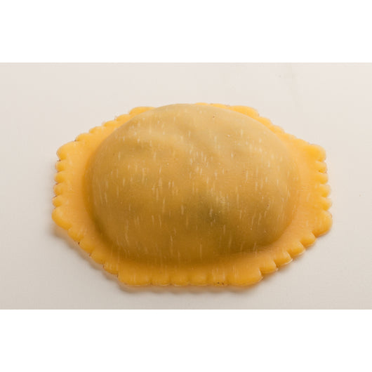 Louisa Foods 2.5 Inch Lobster Shrimp & Scallop Ravioli Pasta, 1 x 6 lb Case - Frozen Meat & Seafood