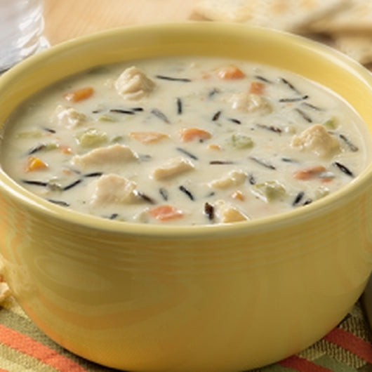 Blount Creamy Chicken & Rice Soup, 4 x 4 lb Case - Prepared Foods