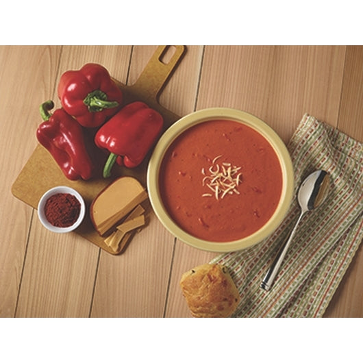 Blount Roasted Red Pepper & Smoked Gouda Bisque, 4 x 4 lb Case - Prepared Foods