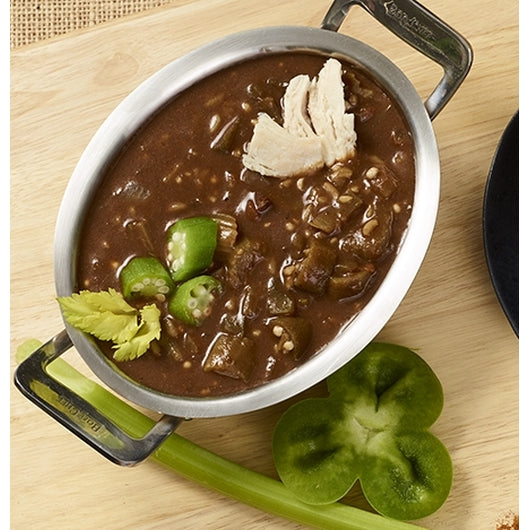 Blount Antibiotic Free Chicken & Uncured Sausage Gumbo, 4 x 4 lb Case - Prepared Foods