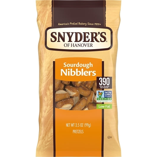 Snyder's Of Hanover Kosher, Regular, Nibbler Pretzel, 8 x 3.5 oz Case - Snacks