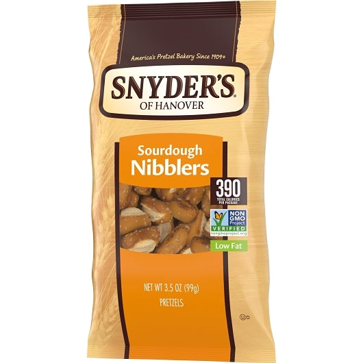 Snyder's Of Hanover Kosher, Regular, Nibbler Pretzel, 8 x 3.5 oz Case - DOT product image 5