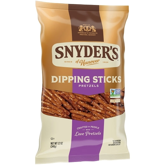 Snyders of Hanover Pretzel Dipping Sticks, 12 x 12 oz Case - DOT product image 3