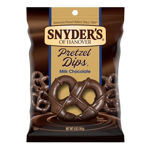 Snyder's Of Hanover Milk Chocolate Pretzel Dip, 8 x 5 oz Case - Snacks
