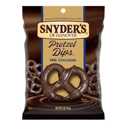 Snyder's Of Hanover Milk Chocolate Pretzel Dip, 8 x 5 oz Case - Snacks