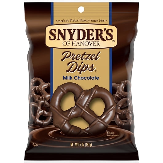 Snyder's Of Hanover Milk Chocolate Pretzel Dip, 8 x 5 oz Case - DOT product image 2