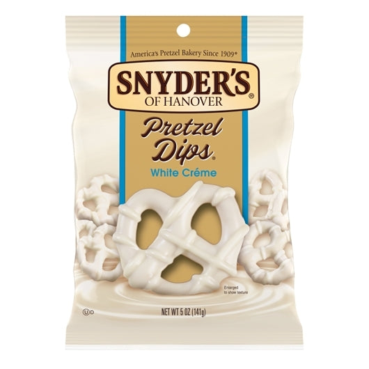 Snyder's Of Hanover White Chocolate Dipped Pretzel, 8 x 5 oz Case - Snacks