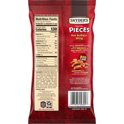 Snyder's Of Hanover Hot Buffalo Wing Pretzel Pieces, 8 x 5 oz Case - DOT product image 8