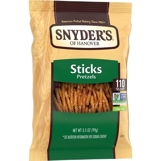 Snyder's Of Hanover Pretzel Sticks, 8 x 3.5 oz Case - DOT product image 3