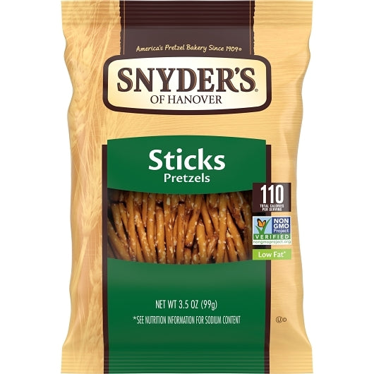 Snyder's Of Hanover Pretzel Sticks, 8 x 3.5 oz Case - DOT product image 2