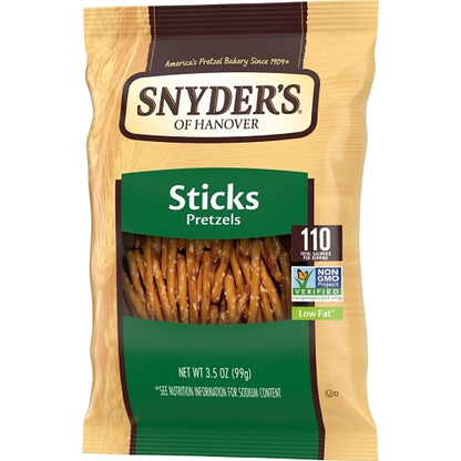Snyder's Of Hanover Pretzel Sticks, 8 x 3.5 oz Case - DOT product image 5