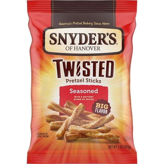 Snyder's Of Hanover Pretzel Seasoned Twist, 8 x 5 oz Case - DOT product image 2