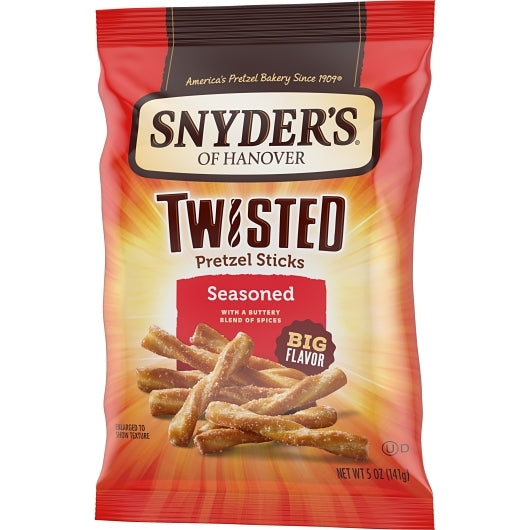 Snyder's Of Hanover Pretzel Seasoned Twist, 8 x 5 oz Case - DOT product image 5