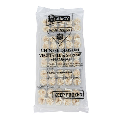 Amoy Shrimp And Vegetable Shaomai, Heat-And-Serve (0.5 OZ, 200 Per Case) - DOT product image 1