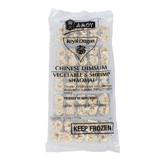 Amoy Shrimp And Vegetable Shaomai, Heat-And-Serve (0.5 OZ, 200 Per Case) - DOT product image 1