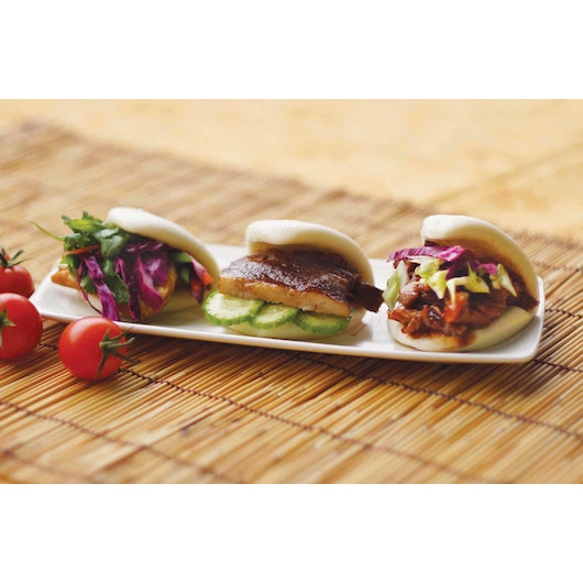 Amoy Plain Folded Bun, 1 Ounce - 144 per case. - DOT product image 4