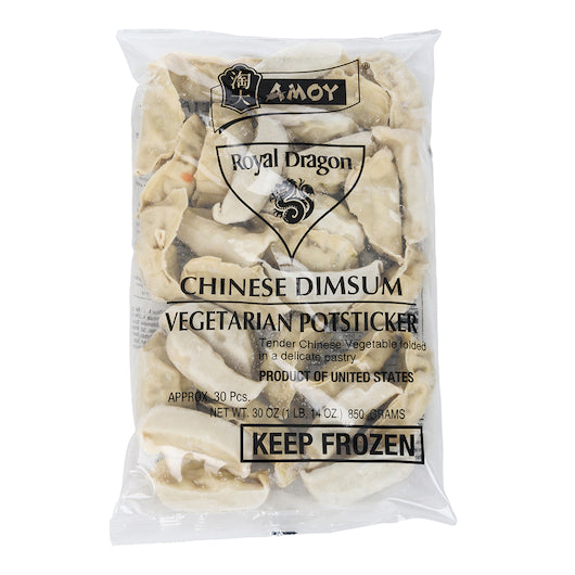 Amoy Fully Cooked Vegetable Potstickers, 180 x 1 oz Case - DOT product image 2