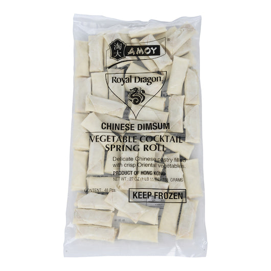 Amoy Vegetable Cocktail Spring Roll, Whole Grain, In Bulk (0.5 Oz, 192 Per Case) - DOT product image 1